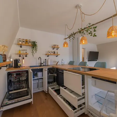 Apartmán Driftwood - Gemuetlich & Modern, Klimaanlage & Wallbox Inklusive